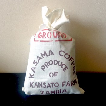 Kasama Coffee , Kansato Farm, Zambia. Medium roast yet still strong.